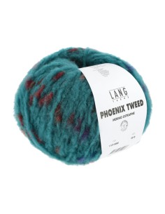 Lang Yarn Phoenix tweed 88 turquoise| het Lemster Wolhus heeft ze op voorraad!