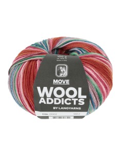 Wooladdicts Move van Lang Yarns heerlijk zacht sokkengaren van  merino| het Lemster Wolhus heeft ze op voorraad!