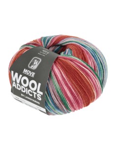 Wooladdicts Move van Lang Yarns heerlijk zacht sokkengaren van  merino| het Lemster Wolhus heeft ze op voorraad! 2