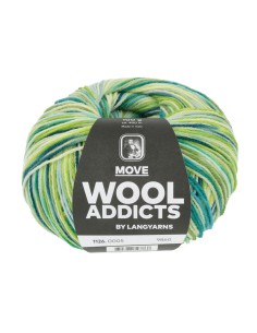 Wooladdicts Move van Lang Yarns heerlijk zacht sokkengaren van  merino| het Lemster Wolhus heeft ze op voorraad!