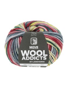 Wooladdicts Move van Lang Yarns heerlijk zacht sokkengaren van  merino| het Lemster Wolhus heeft ze op voorraad!