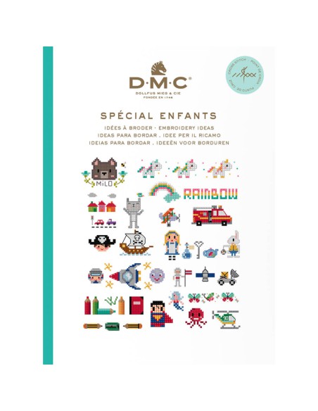 DMC boekje ideeën om te borduren| het Lemster Wolhus heeft ze op voorraad