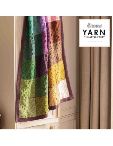 Yarn the after party no 203 scrumptious squares blanket|het Lemster Wolhus heeft ze op voorraad!