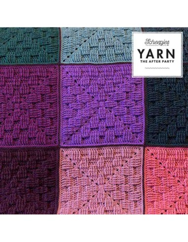 Yarn the after party no 203 scrumptious squares blanket|het Lemster Wolhus heeft ze op voorraad!