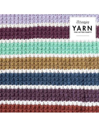 Yarn the after party no 202 scrumptious stripes blanket|het Lemster Wolhus heeft ze op voorraad!