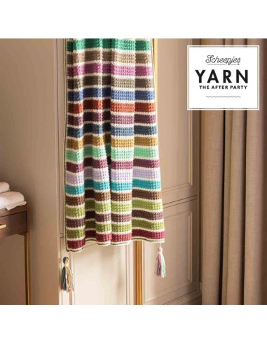 Yarn the after party no 202 scrumptious stripes blanket|het Lemster Wolhus heeft ze op voorraad!