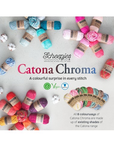 Scheepjes Catona Chroma 009 Holly|nu verkrijgbaar bij het Lemster Wolhus