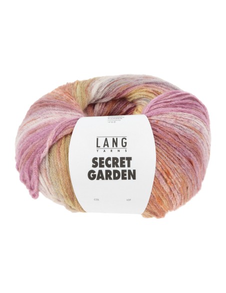 Lang Yarns Secret Garden 0001 (roze/ oker)