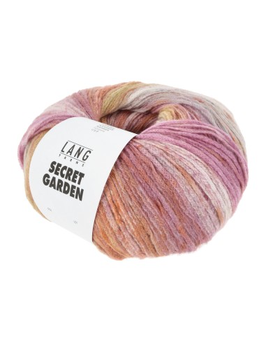 Lang Yarns Secret Garden 0001 (roze/ oker)