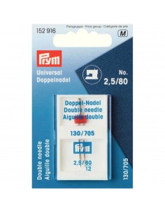 Prym machinenaalden tweeling universeel 80-2.5 (152 916)