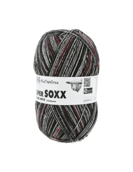 SuperSoxx 4 ply Mix Tape Soxx 451 OldSchoolMix