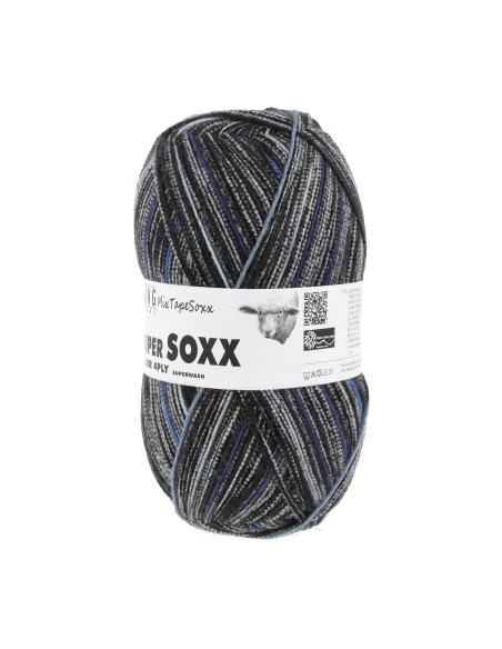 SuperSoxx 4 ply Mix Tape Soxx 452 MellowMix