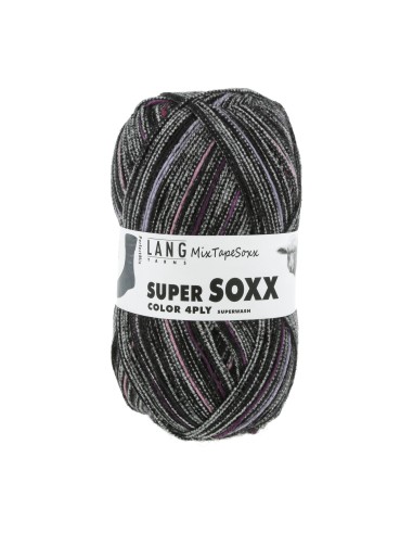 SuperSoxx 4 ply Mix Tape Soxx 454 PerfectMix