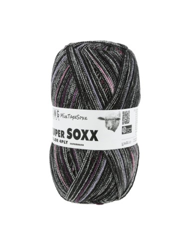 SuperSoxx 4 ply Mix Tape Soxx 454 PerfectMix
