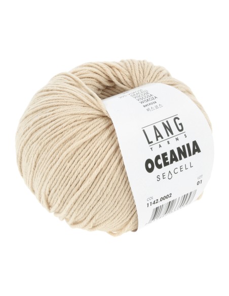 Lang Yarns Oceania 0002 creme