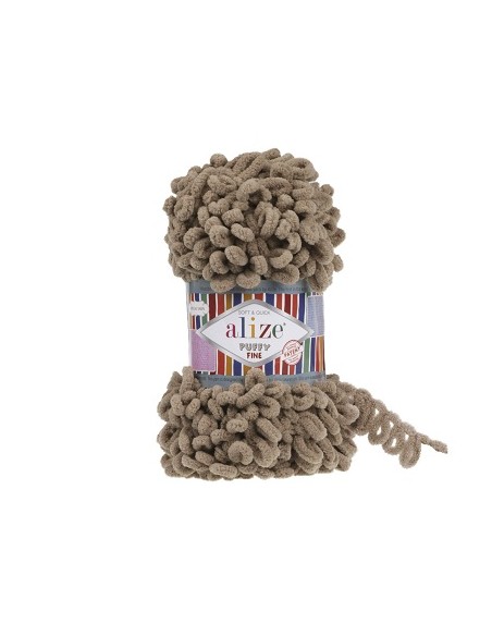 Puffy fine 329 Milky Brown