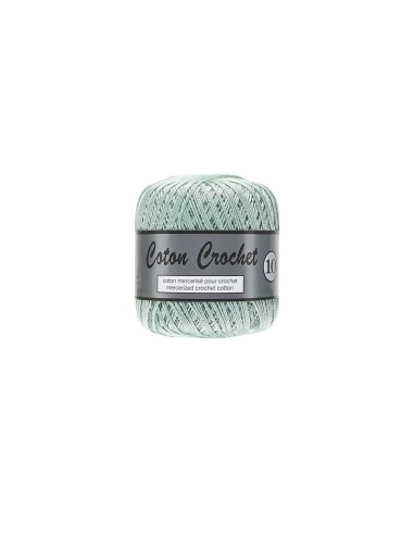 Lammy Yarns Crochet 10 074 (licht grijs groen)