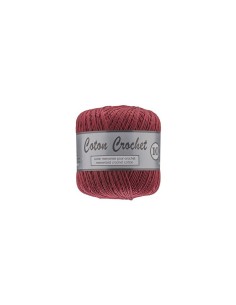 Lammy Yarns Crochet 10 728 ( bordeaux rood)