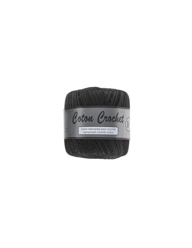 Lammy Yarns Crochet 10 001 ( zwart)