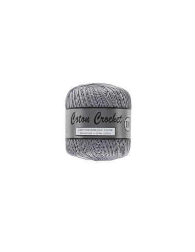 Lammy Yarns Crochet 10 038 ( zilver grijs)