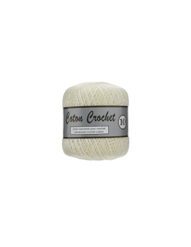 Lammy Yarns Crochet 10 844 ( ivoor )