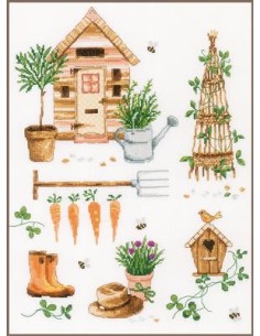 DIY borduurpakket tuin (PN-0197085)