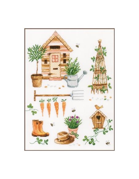 DIY borduurpakket tuin (PN-0197085)