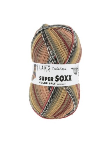 SuperSoxx 6 ply TrainSoxx 489 AlAndalus| het Lemster Wolhus heeft ze op voorraad!