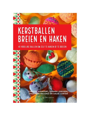 Een boek vol  vrolijke kerstballen om te haken of te breien|Lemster Wolhus heeft ze op voorraad