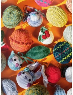Een boek vol  vrolijke kerstballen om te haken of te breien|Lemster Wolhus heeft ze op voorraad 2