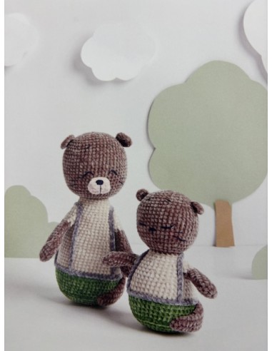 Ricorumi Mini me, patroonboekje voor schattige dieren van de Nilli Nilli.