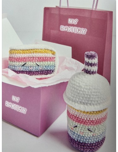 Ricorumi New York Bakery, patroonboekje met zoet gehaakte lekkernijen.