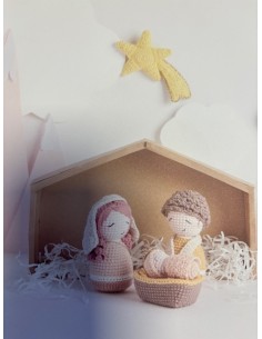 Ricorumi kerst krib om schattige figuurtjes te haken voor een kerststal 2