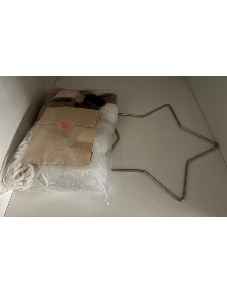 DIY pakket kerstengel in ster