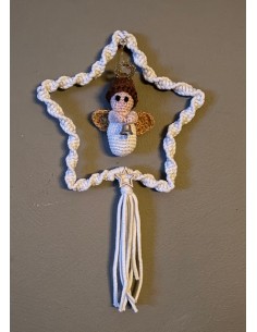 DIY pakket kerstengel in ster