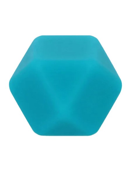 De Siliconen kralen hexagon zijn zachte, flexibele en veilige kralen