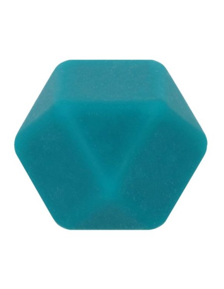 De Siliconen kralen hexagon zijn zachte, flexibele en veilige kralen