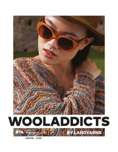 WOOLADDICTS nr 14 by Langyarns patroonboekje met 39 zomerse modellen