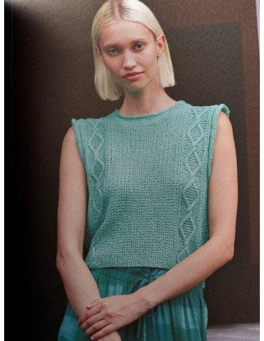 WOOLADDICTS nr 14 by Langyarns patroonboekje met 39 zomerse modellen