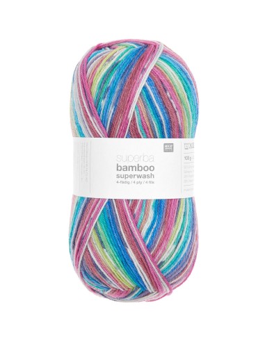 Rico Bamboo Rainbow socks 059