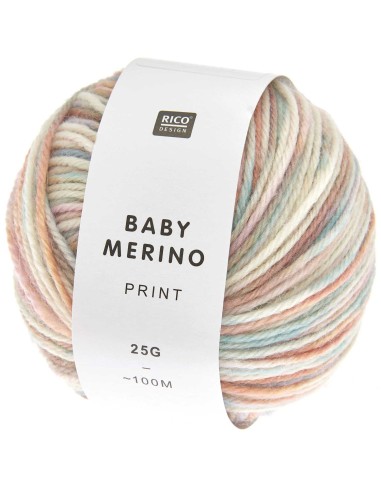 Baby Merino print 18 zomer