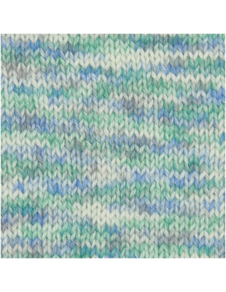 Baby Merino print 22 Aqua