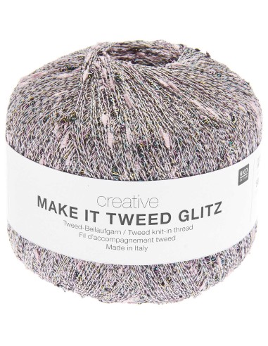 Creative make it tweed glitz 003 Roze