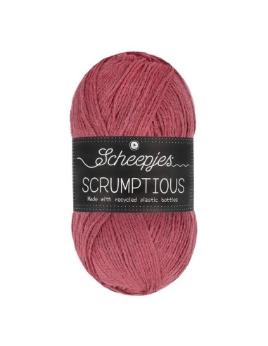 Scheepjes Scrumptious is gemaakt van 50% Gerecycled Polyester (plastic flessen) en 50% Acryl!