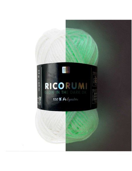 Breng je projecten tot leven metRicorumi  Glow in the dark |Het Lemster wolhus heeft ze op voorraad Breng je projecten tot leven metRicorumi  Glow in the dark |Het Lemster wolhus heeft ze op voorraad