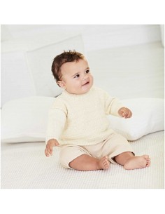 Rico baby cozy organic cotton cashmere 001 creme 2