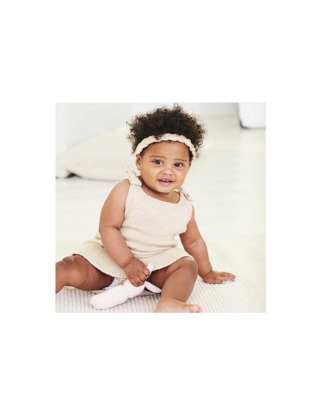 Rico baby cozy organic cotton cashmere 002 Ecru