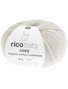 Rico baby cozy organic cotton cashmere 003 Taupe