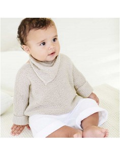 Rico baby cozy organic cotton cashmere 003 Taupe 2