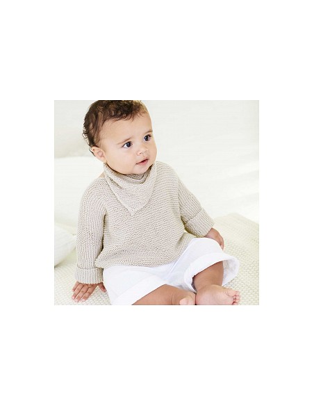 Rico baby cozy organic cotton cashmere 003 Taupe